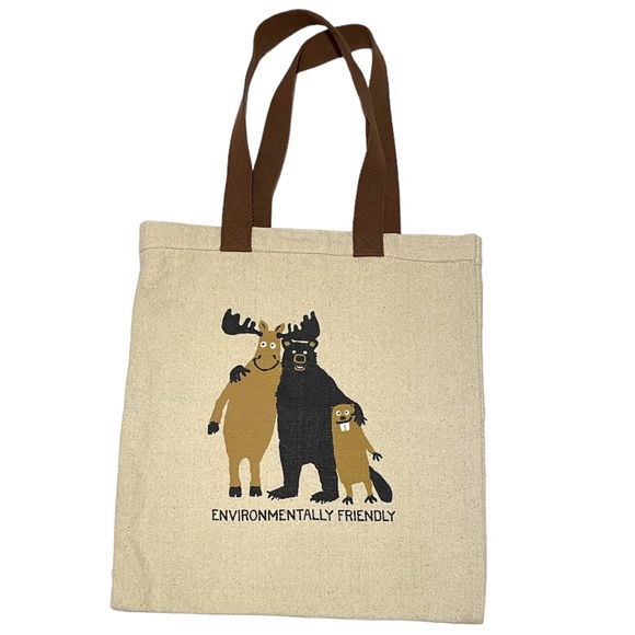 Little Blue House by Hatley Cotton Reusable Tote Bag, “Environmentally Friendly” - Picture 2 of 9